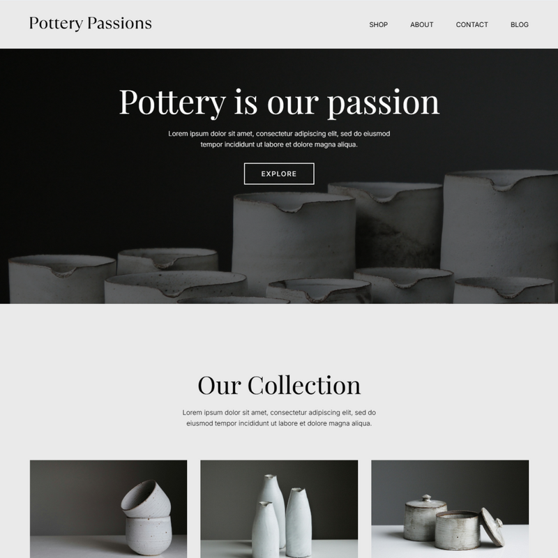 E-commerce Website Design